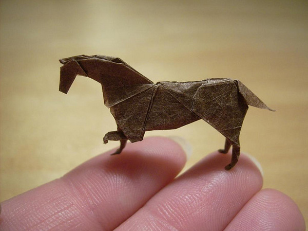 Lenyűgözően apró origami csodák