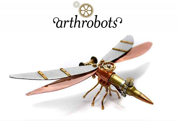 Arthrobots - Steampunk Rovarok: Tom Hardwidge