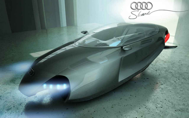 Audi Shark - Repülő autó a jövő...