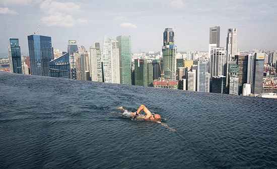 Úszkálj az égben – Marina Bay Sands Skypark